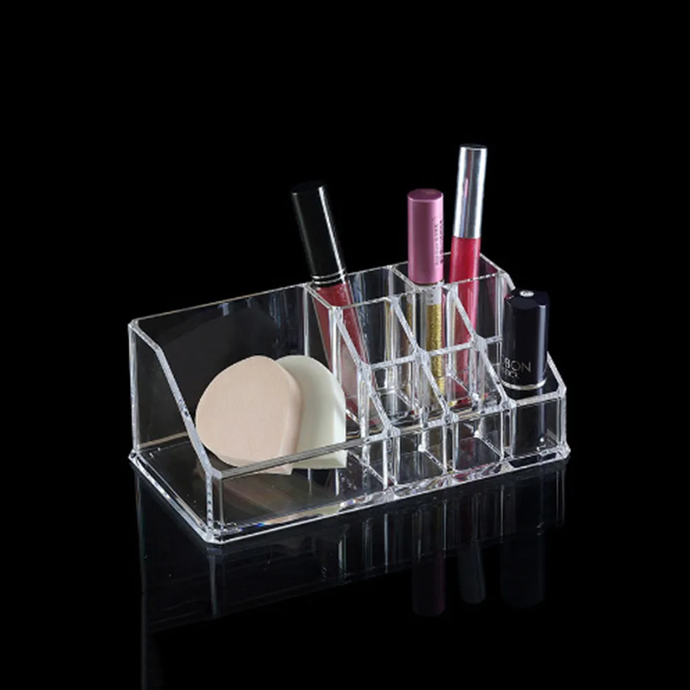 Cross Border Premium Quality Acrylic Cosmetic Sample Storage Rectangular Display Makeup Organizers