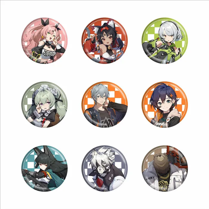 ゲームキャラクター PIN Zenless Zone Zero Mindscape Cinema Buttons 2.25