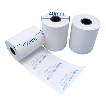 Direct Wholesale Hot Selling Cash Thermal Register Paper Roll BPA Free 80mm 57mm