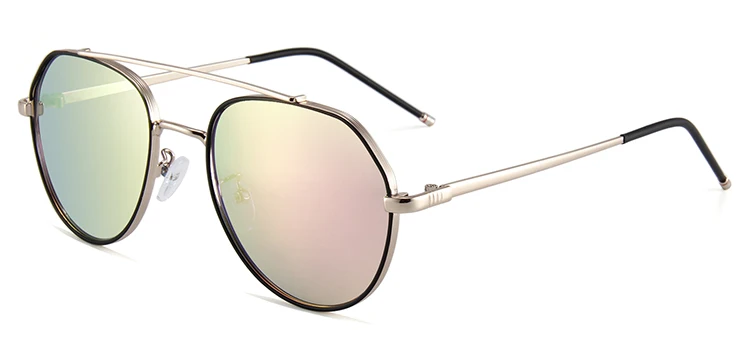 Stainless frame fashion male sunglasses lentes