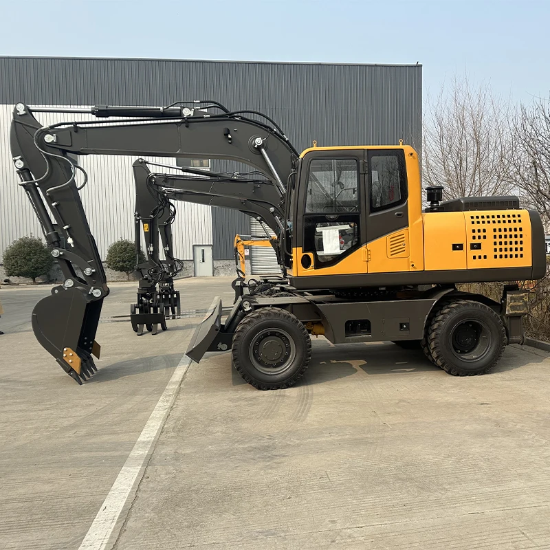 2024 Cheap and Popular Mini Excavator China 1 Ton  Made in China Small Digger Farms New Model