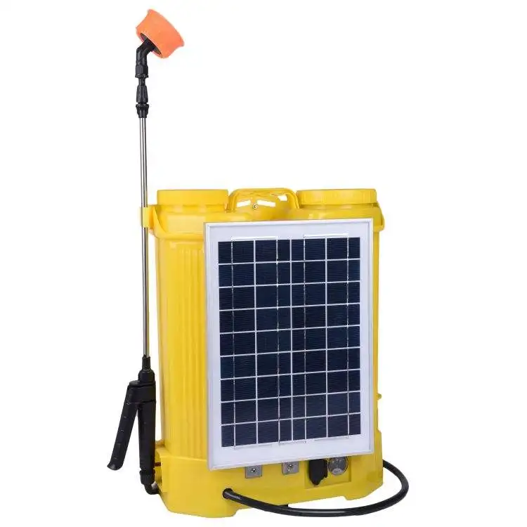 16L Durable Solar Power Knapsack Portable Agriculture Mechanic Devices Electric Rechargeable Battery Backpack Sprayer for Garden