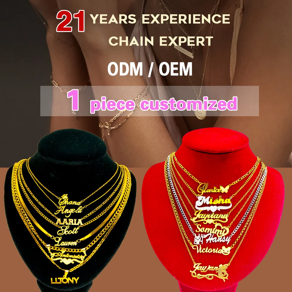 Custom Name Necklaces Personalized Jewelry for Women