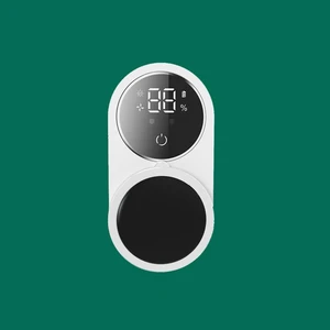 Dual Double Electric Toothbrush Sanitizer Wall Mounted Wave Sensing Open Cover Toothbrush Holder