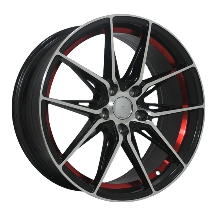 Multi Spoke Design 15 16 Inch Wheels Rims Hub 4x100 8x100/108 5x114.3 for Aftermarket Alloy Car Wheels #M1156