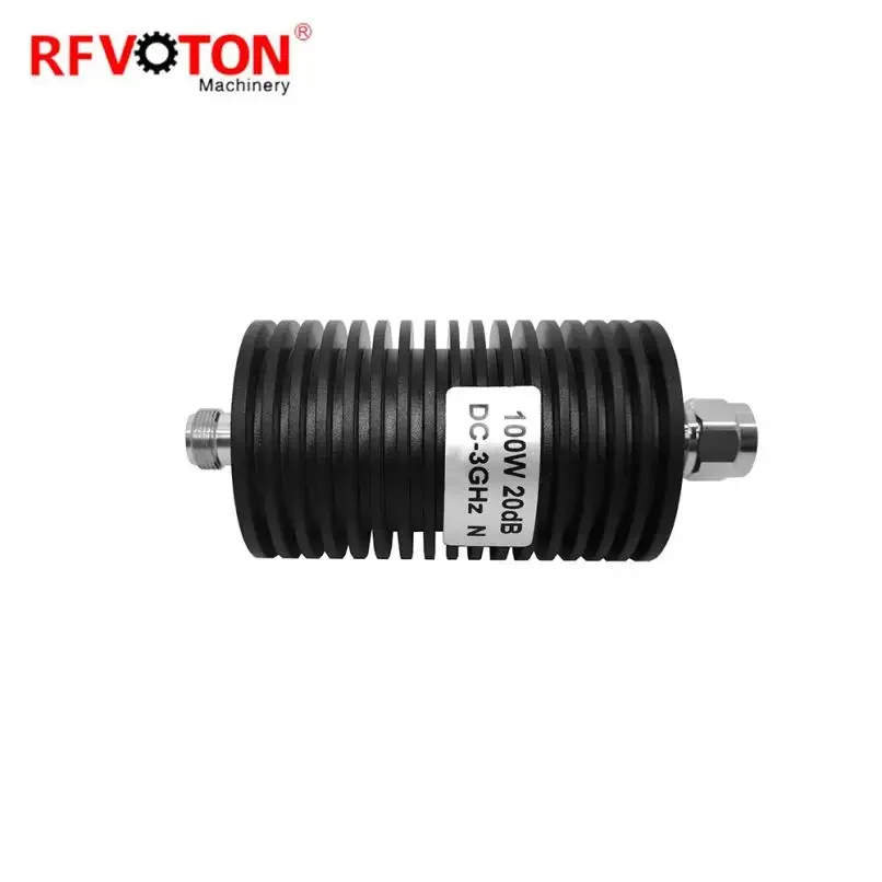 15db 50 Ohm DC to 3GHz 100W N Male plug to N Female jack Connector fixed RF coaxial Attenuator