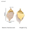 Gold Conch Charm