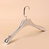 Silver plastic hanger