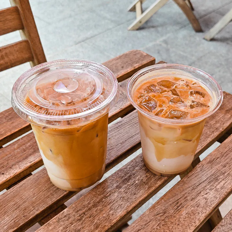 20oz Custom Printed clear Biodegradable Disposable Plastic Bubble Tea Pet Cup Food Grade PlasticCups for Slush Puppies