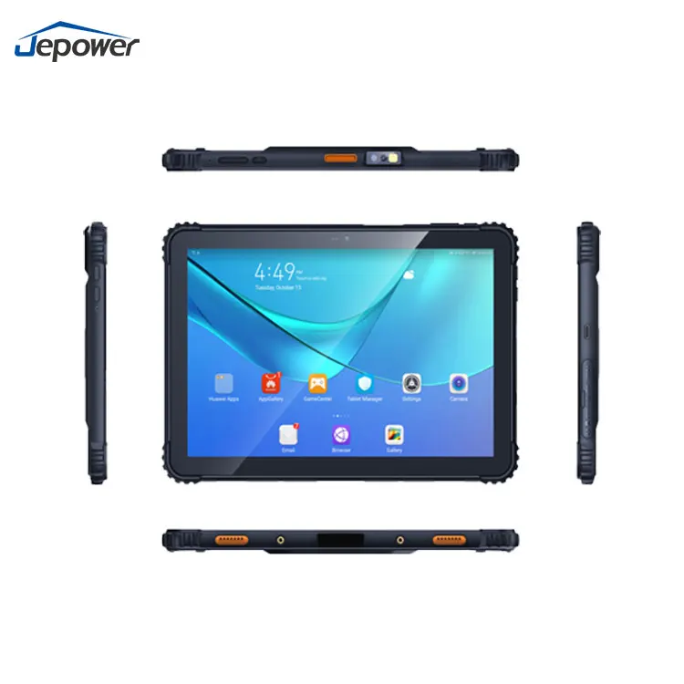 Android 10 Industrial Tablet with NFC IP67 Rugged 4G Sim Card Support Fingerprint Access-Industrial NFC Tablet Pc Computer Stock