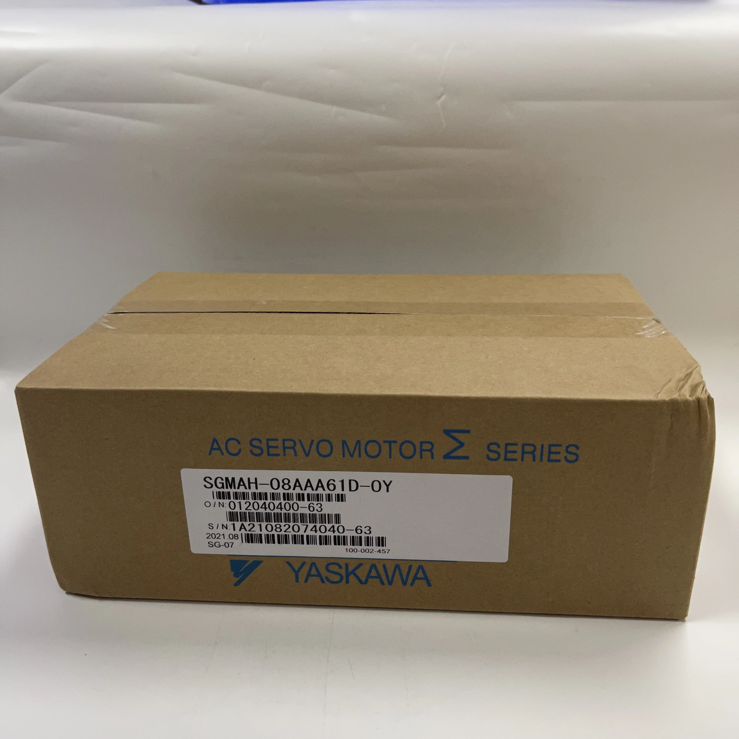 Yaskawa AC Servo Motor SGMAH-08AAA61D-OY Yaskawa AC Servo Motor SGMAH-08AAA61D-OY