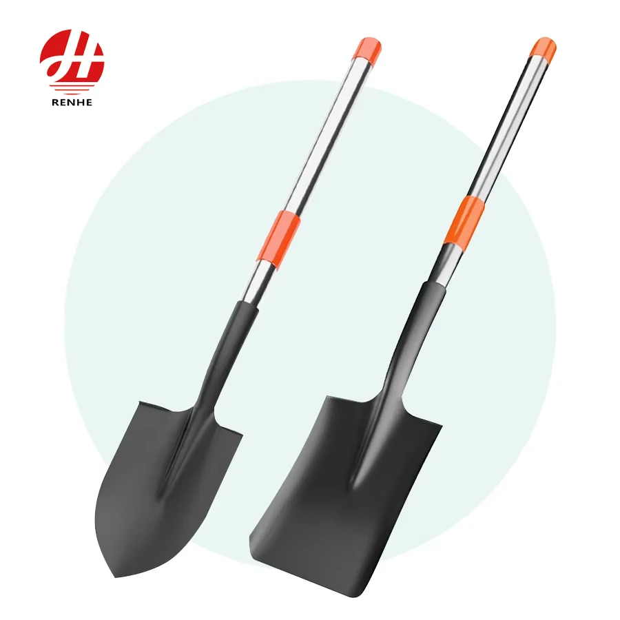 High Quality Outdoor Multifunction  Tools  Portable Scooping  Spade Garden Removable Digging Shovel  with Metal  Handle