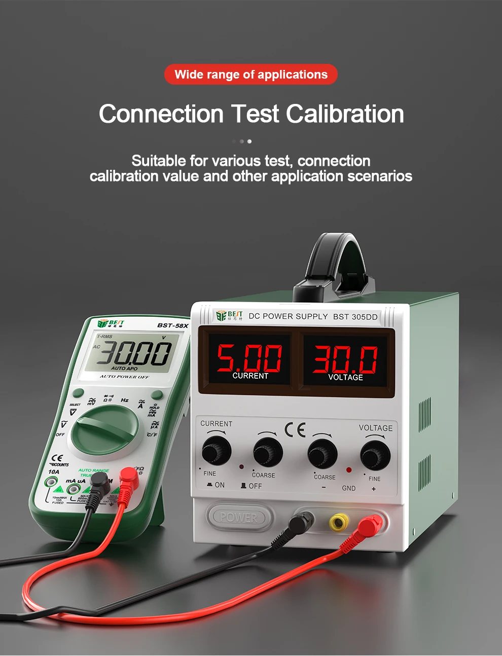 Bst040jp Catiii 2000v 20a Multimeter Test Leads Cable Line Wire