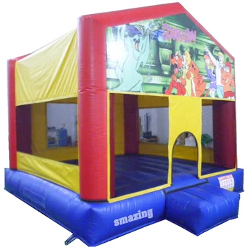 2019 Kids commercial jumping castles inflatable bounce house banners for sale
