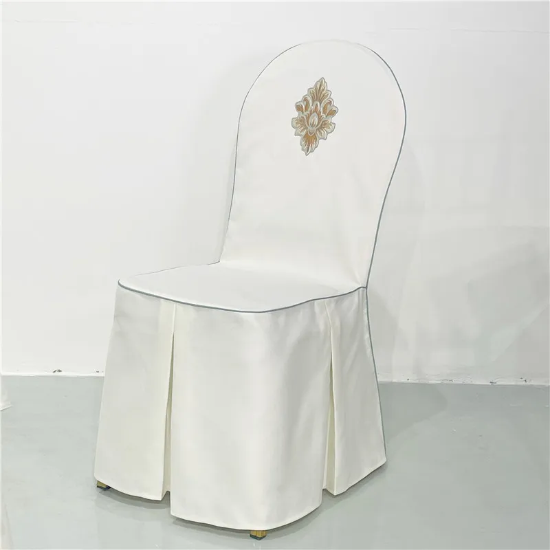 Недорогие чехлы на сиденья чехол для банкетного стула золотой свадебного декора