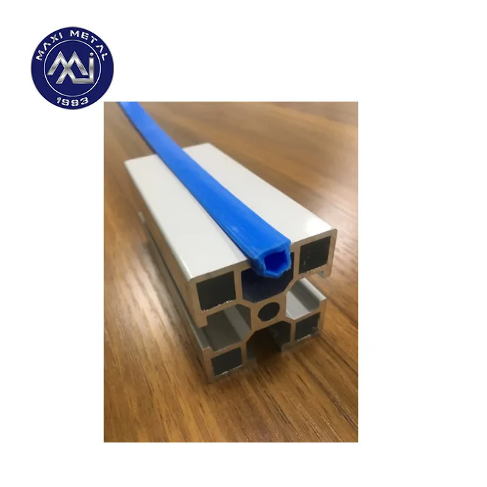 2060 アルミ押出 Vスロット 長さ1240mm ブラック 1パック 押出