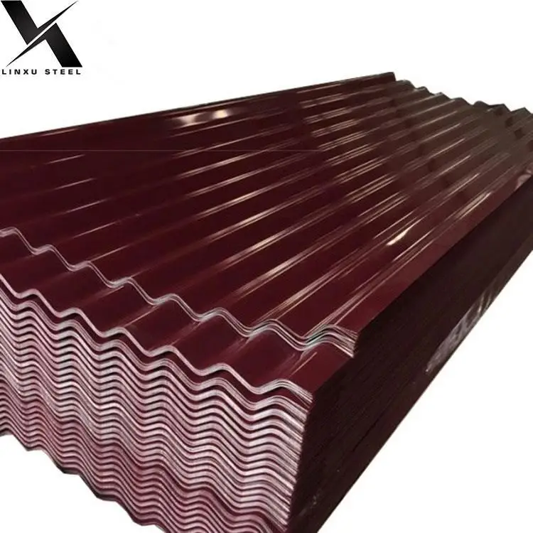 Hot Selling 6m Iron Ibr Prices Per Sheet Color Corrugated Steel Roof Sheet Galvanize Zinc Aluminum Ppgi Metal Roofing Sheet