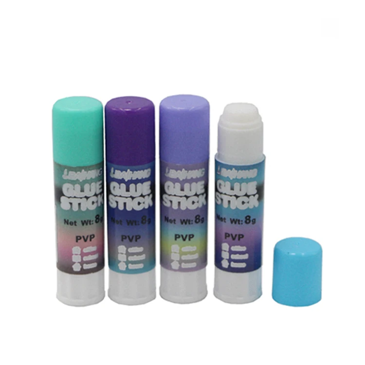 CLEAR GLUE STICK PVP クリア使用済み！ 24 Pcs Display Box of Non