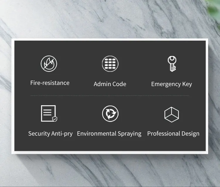 CEQSAFE Home Bank Digital Safe Metal Security Steel Fireproof Safe Box details