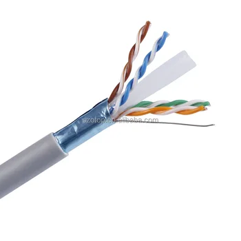 CAT6 FTP 23AWG Network Cable 0.57mm Gigabit Anti-interference Internet Cable 305M