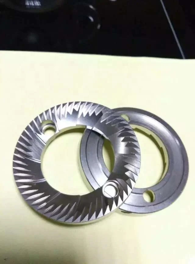 64 мм 75 80 Коммерческая Бытовая маркерная кофемолка машина из нержавеющей стали плоская колесная шлифовальная лезвие