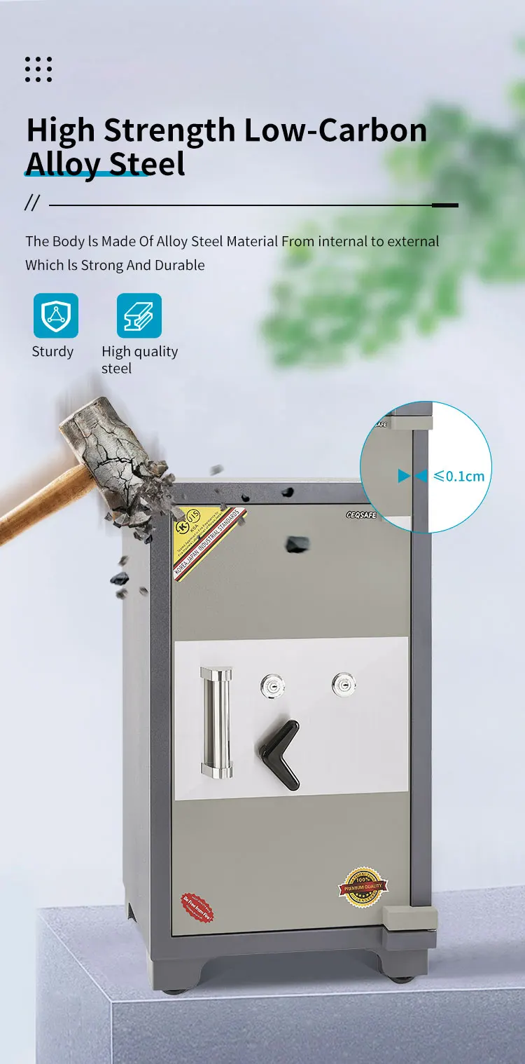 CEQSAFE Commercial Money Box Deposit Fireproof Electronic Digital Safe factory