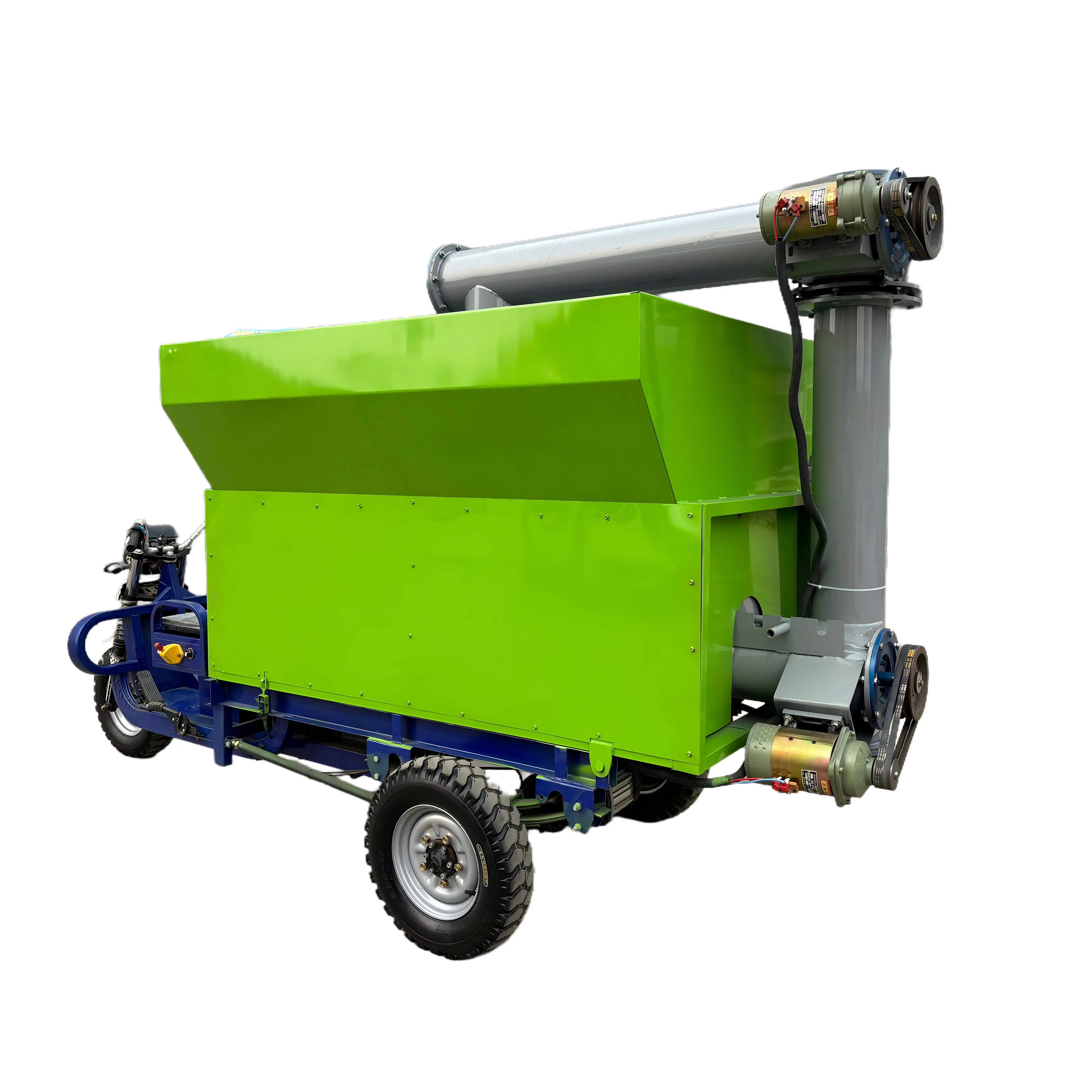 Automatic spreading Fertilizer and grain transport truck  Feed Mixing Tank