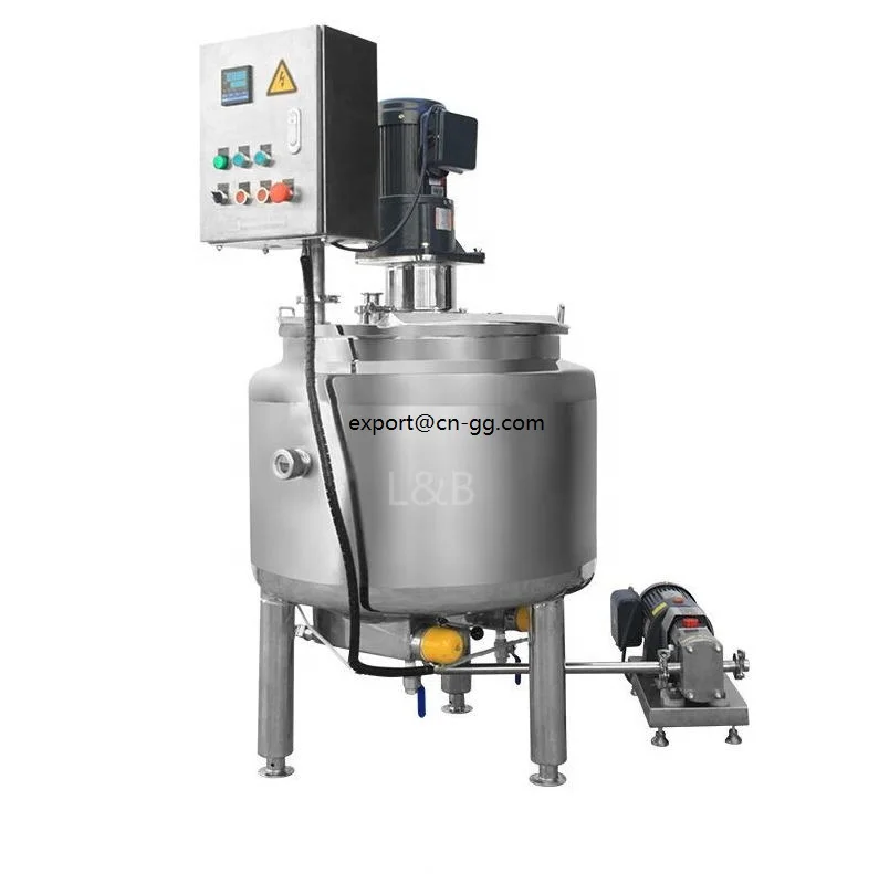 Good Quality Stainless Steel Industrial Mixer with Heater