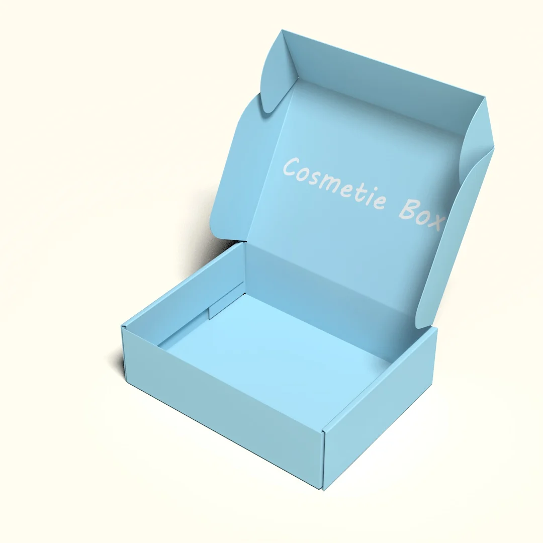 Manufacturer Large Color Printed Cardboard Box Mailing Apparel Box Corrugated Custom 3 D Shipping Boxes With logo Packaging