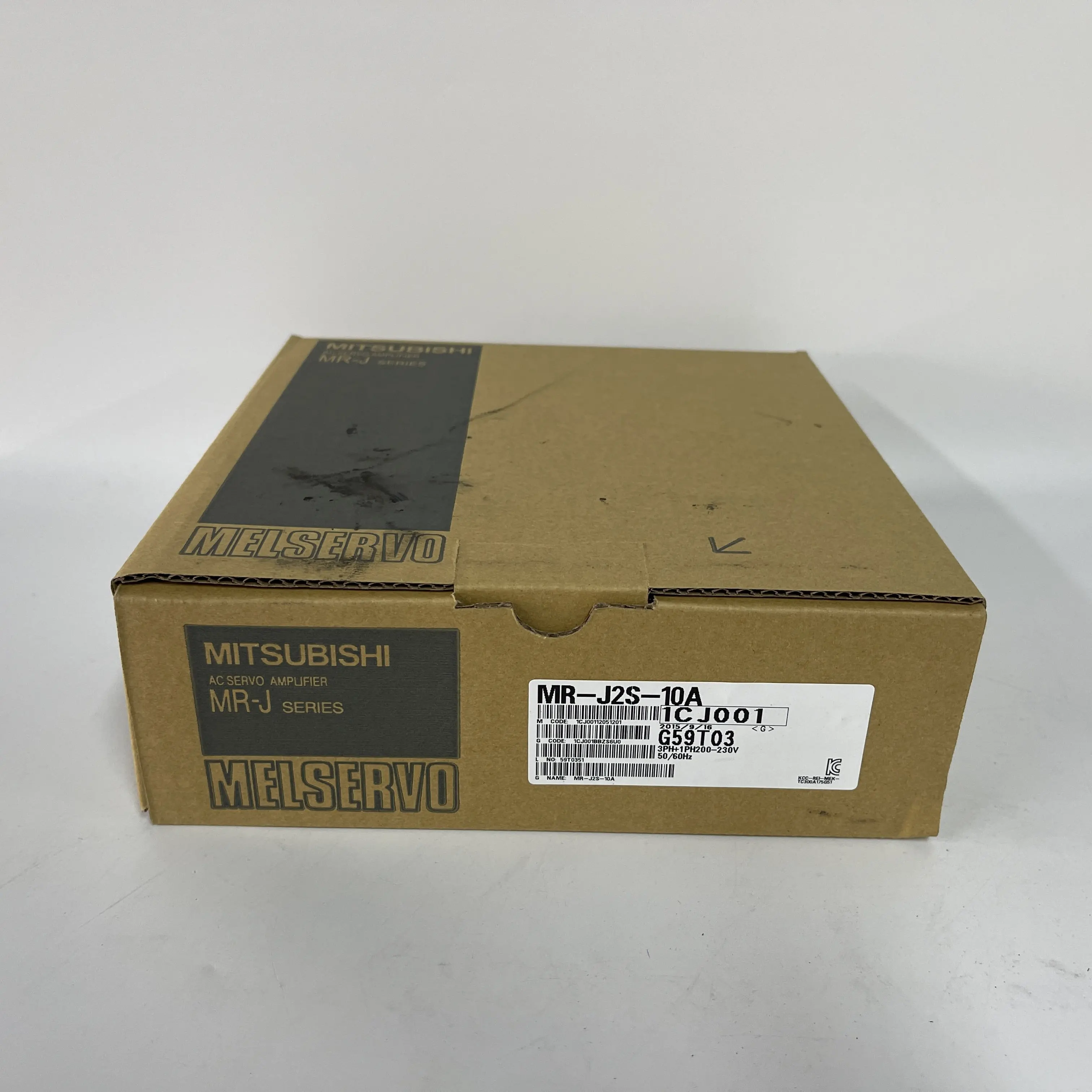 Mitsubishi AC Servo Amplifier MR-J Series MR-J2S-10A Mitsubishi AC Servo Amplifier MR-J Series MR-J2S-10A