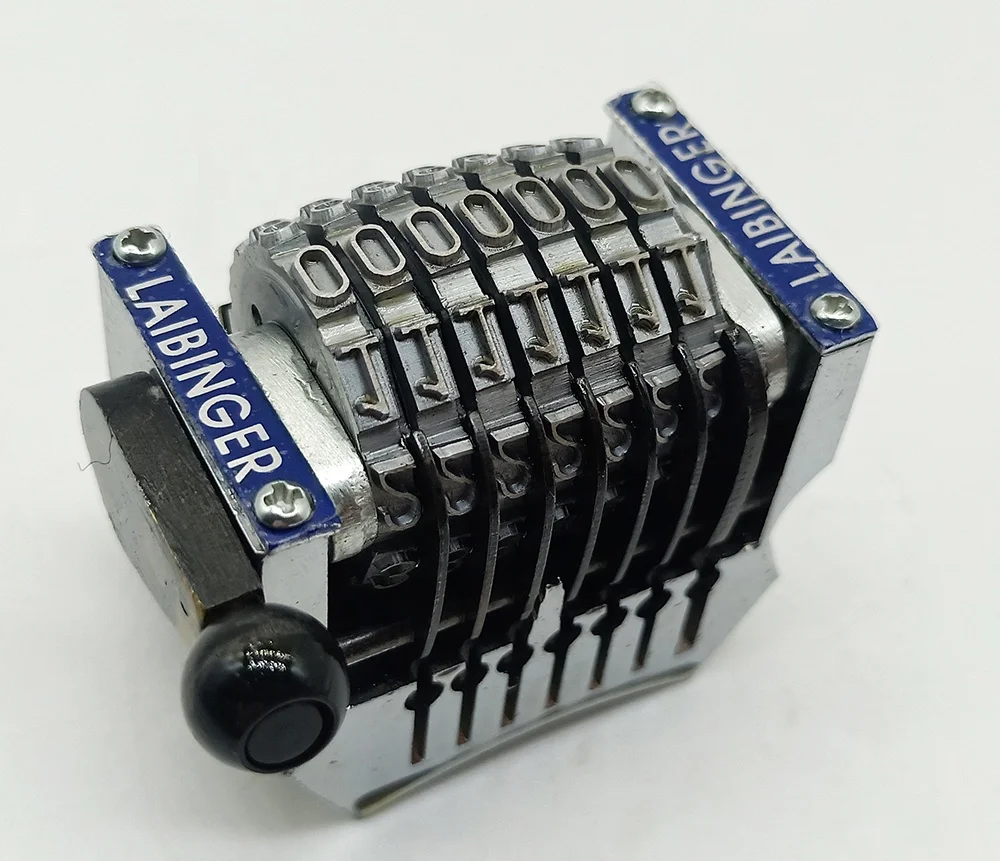2021 High Quanty Rotary Printing Numbering Machine Numbering Box for Printing Number