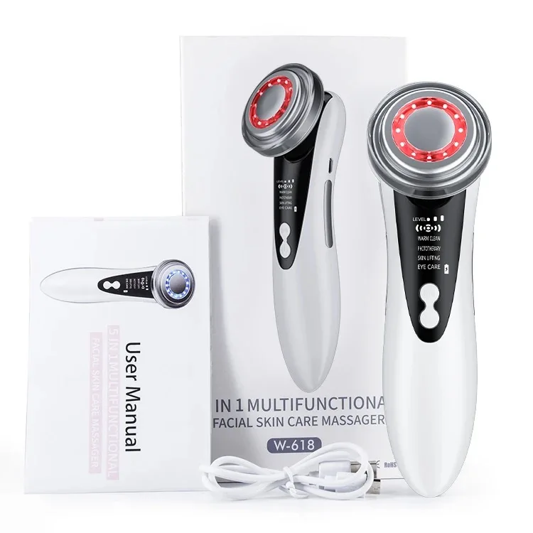 2024 Iontophoresis Machine Facial Vibration Photon Skin Rejuvenation ...