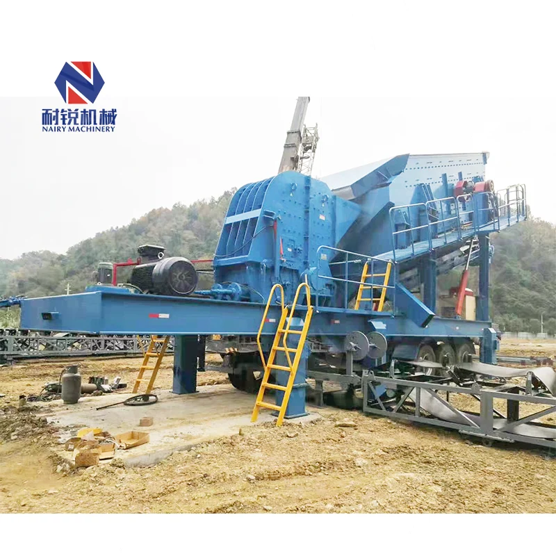 Mobile Sand Screening Machine Mining Quarry Aggregate Gravel Washing Vibrating Screen Plant Ore Application Motor Core for Sale