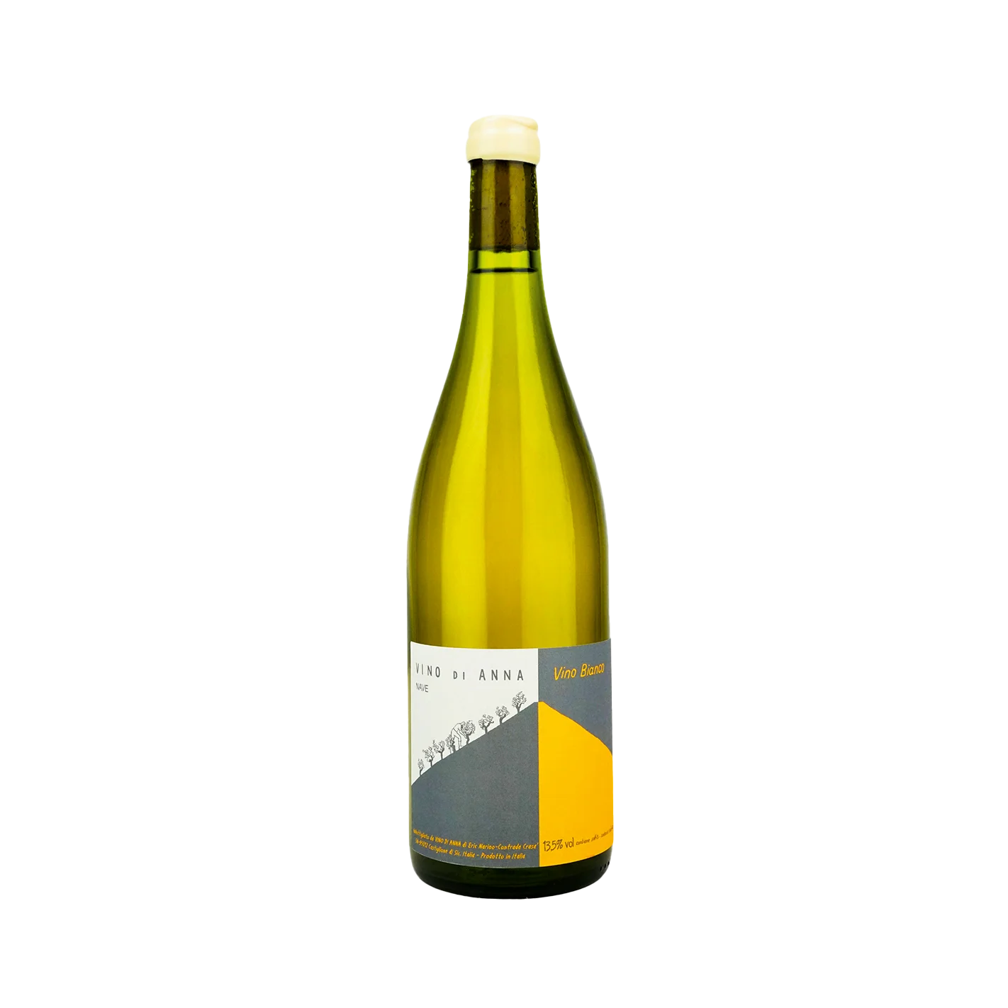 シチリア産ビオロジー白ワイン アンナズ-ビアンコ ナーヴェ-2022-75 Cl-13.5% ABV