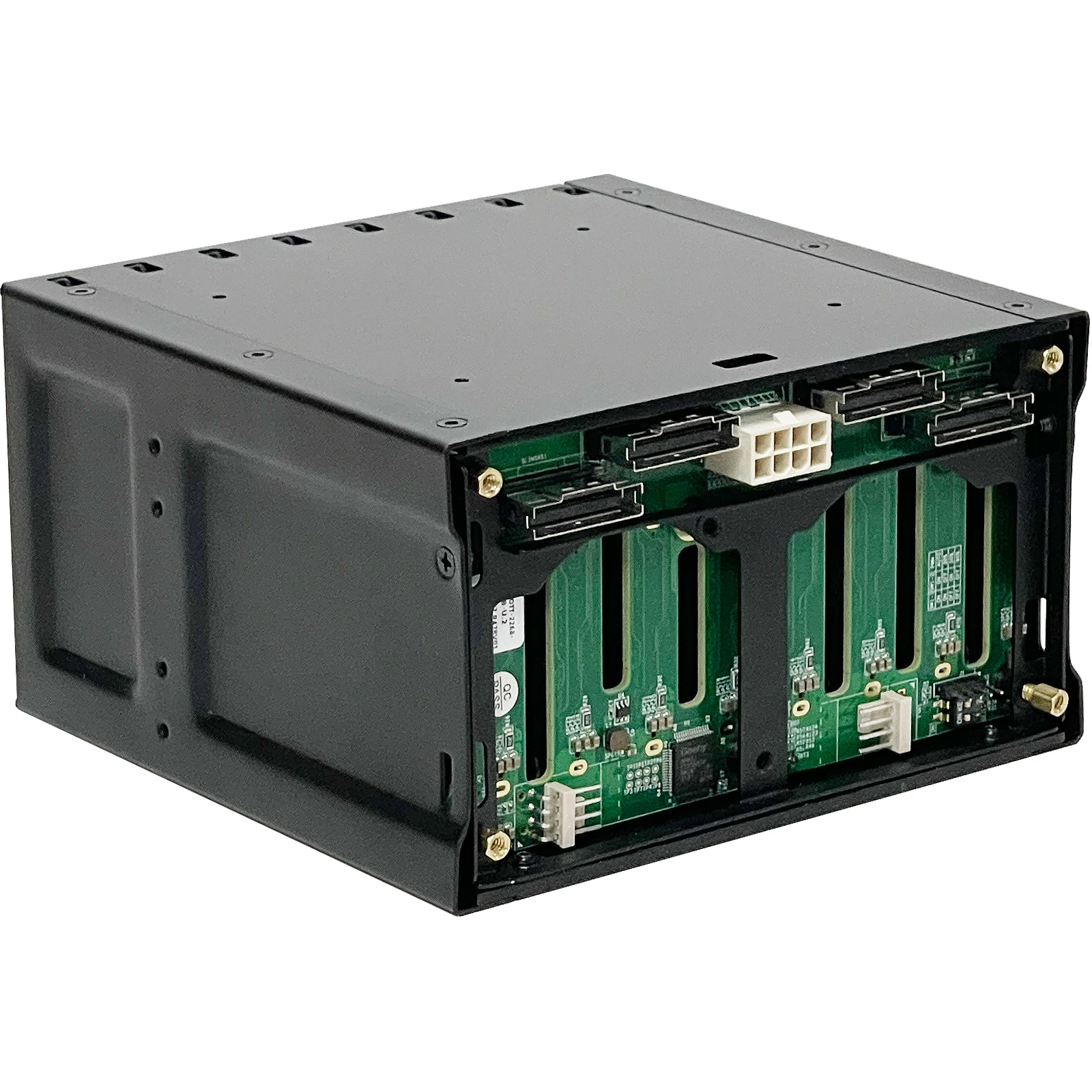 8-Bay NVMe SSD Hot-Swap Module Cage for Desktop ODM