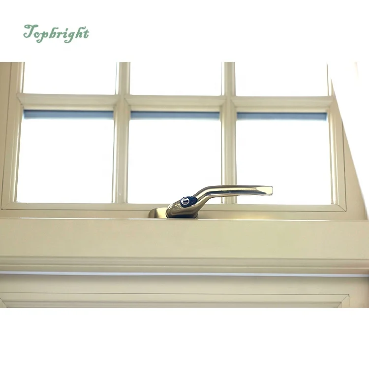 Aluminium Vertical Sliding Window Thermal Break Screen Double Hung Glazed windows