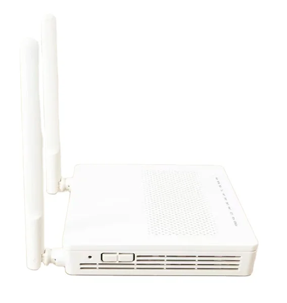 Optical router with 5DB Antenna XPON ONU 4LAN 1voice WIFI USB Antenna Gigabit ONU ONT English Version 8546m