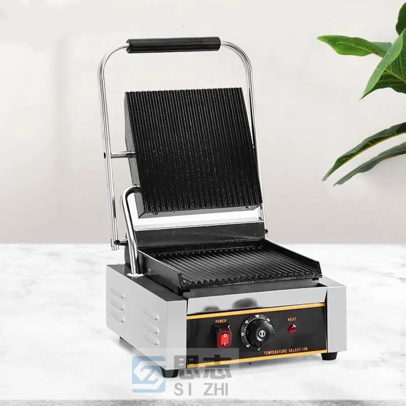 Sandwich Grill Panini Maker Panini Grill Panini Press Grill Sandwich Electric Commercial Steak Frying Machine