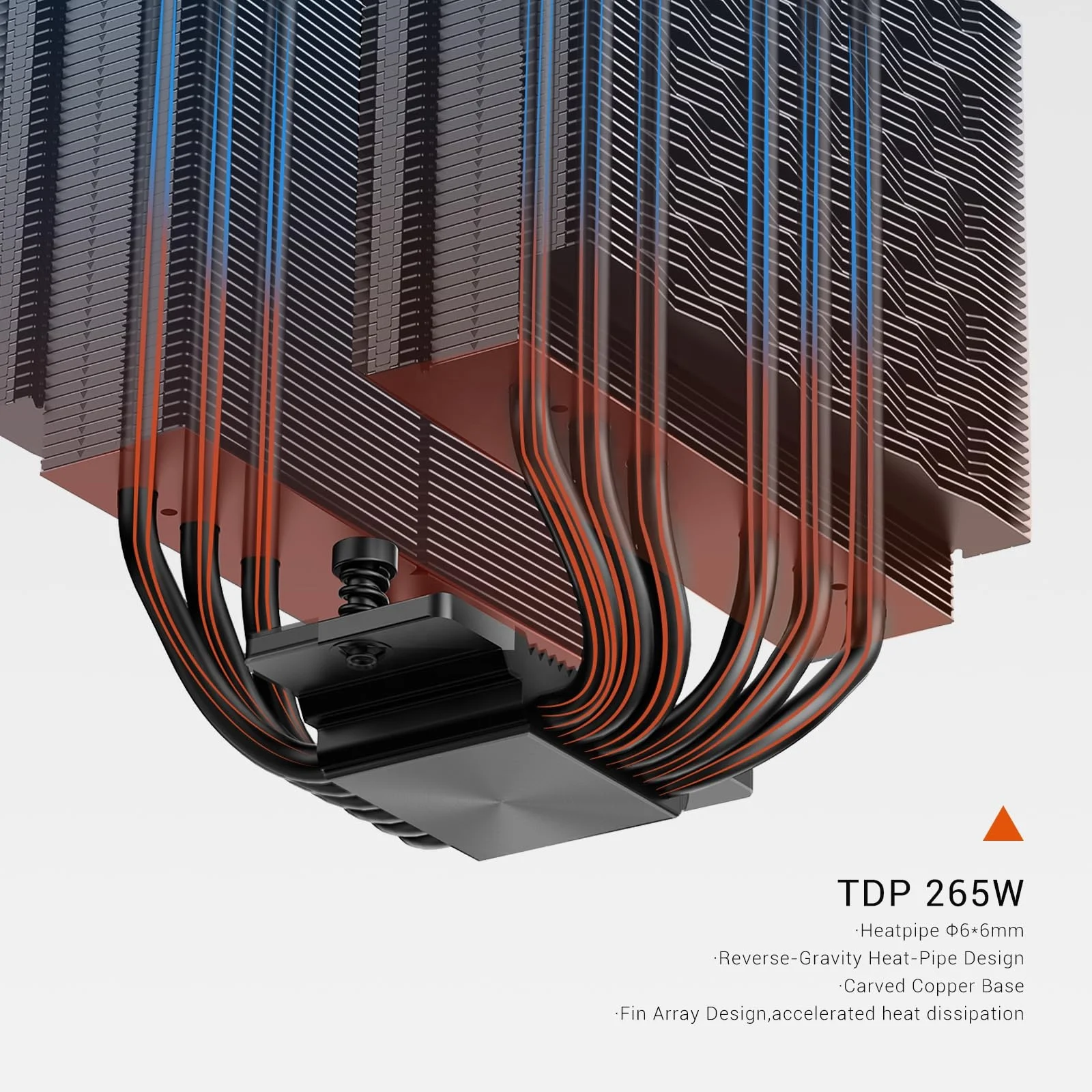 PCCOOLER RZ620 CPU Air-Cooled Radiator Efficient Cooling