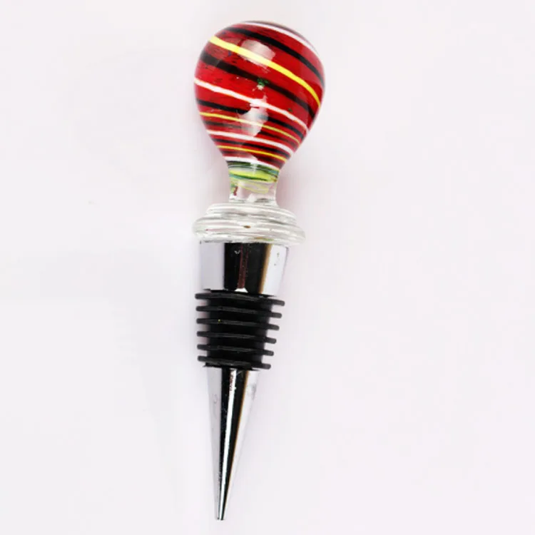 Bouchon De Bouteille En Verre De Murano Multi Vin Prosecco Cadeau De