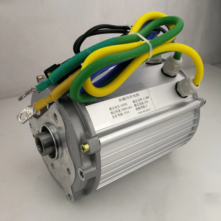 Permanent Magnet Synchronous Motor for Electric Car