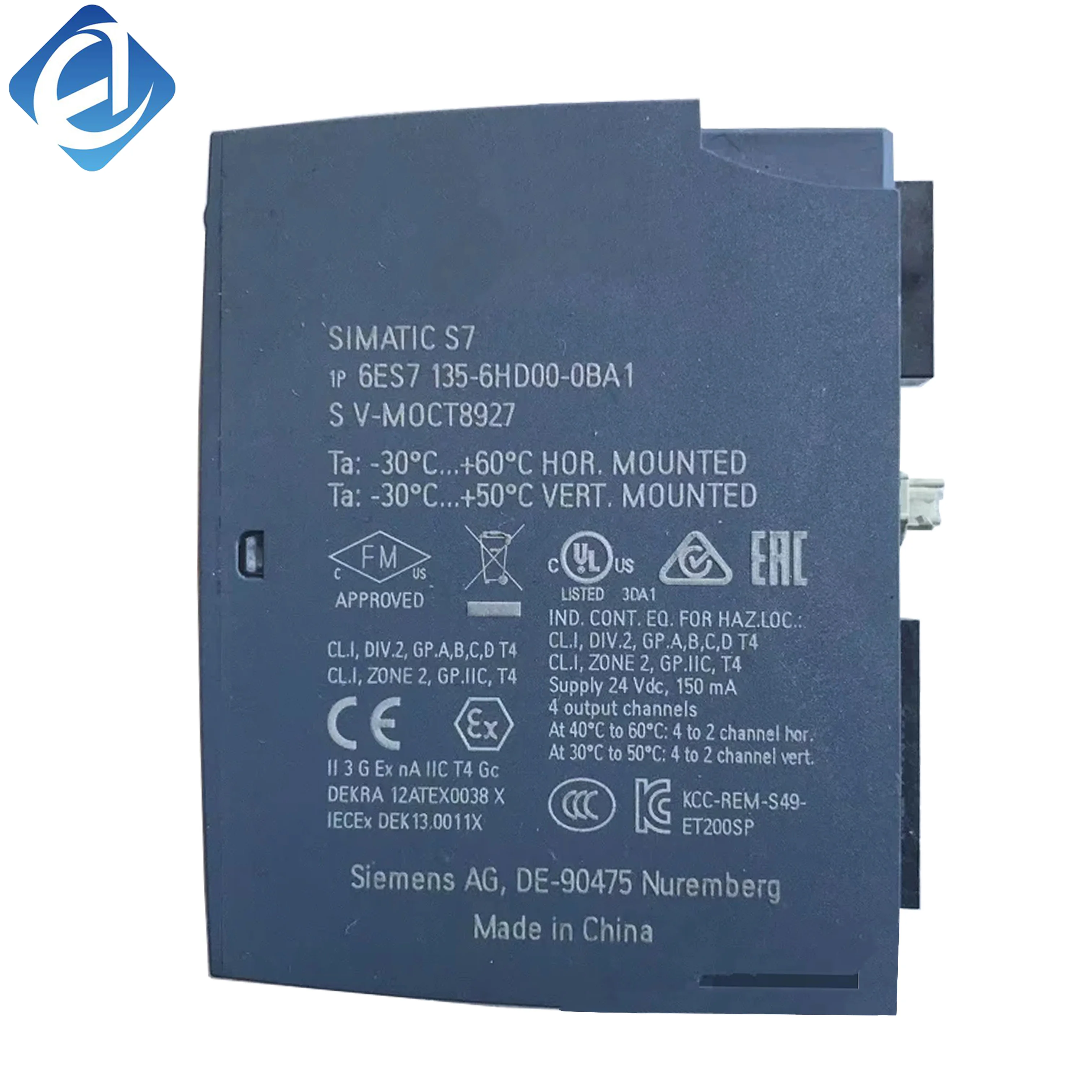 New Original 6ES7135-6HD00-0BA1 6ES7135-6HD00-0BA1 ET200S PLC Module Stock in Warehouse