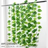 48 leaves, 5 pieces of glued pothos leaves