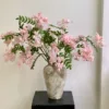 Pink 6-piece medium-sized vintage wabi-sabi bottle