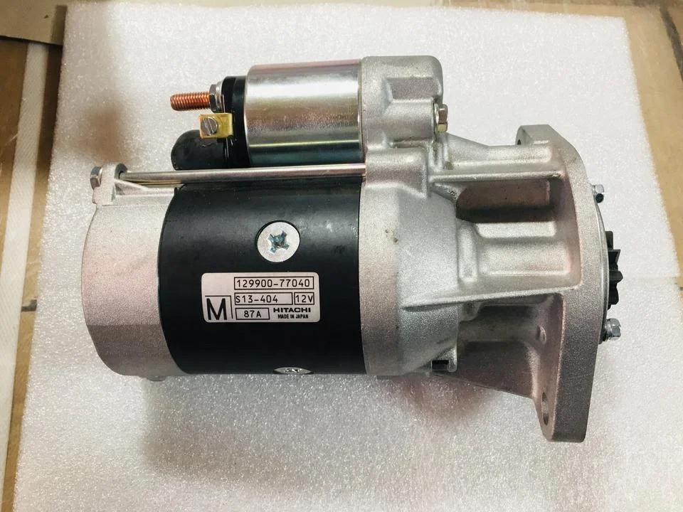 Hitachi S13-404 Starter Motor for Yanmar - Reliable Performance