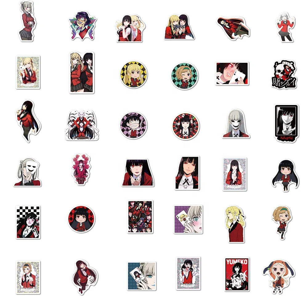 100 Adesivi Anime One Piece - Vinile Impermeabile, 4-7 Cm, Per Notebook E Bottiglie