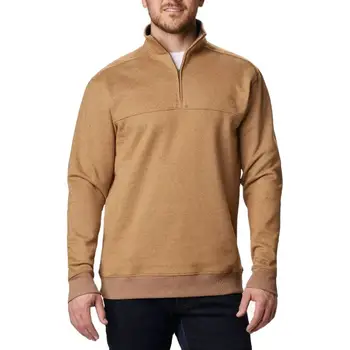 Wholesale Customization Stand Collar Quarter Zip Pullover Sweatshirt Pullover Men Polyester Hoodies