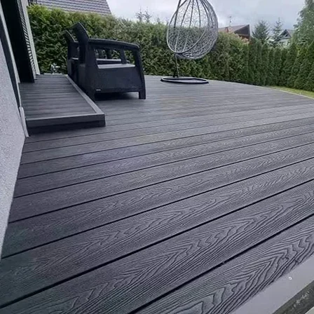 wpc decking outdoor waterproof wood plastic composite decking