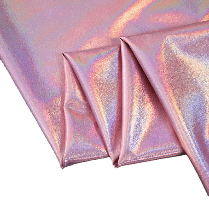 Wingtex Free Sample Shiny Holographic Reflective Polyester Spandex
