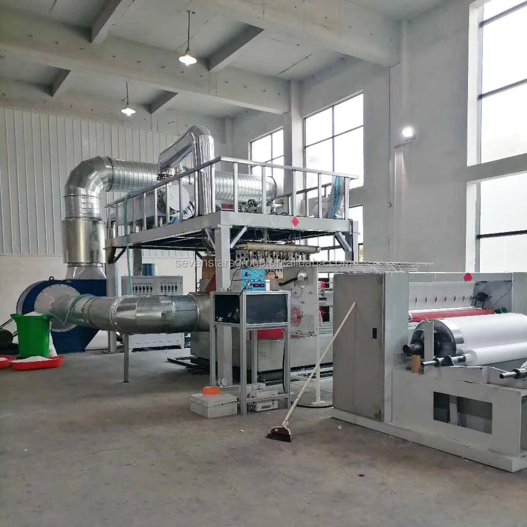 1200mm Ready Machine  pp Fabric Extrusion Melt Blown Fabric Making Machine with CE Certificate